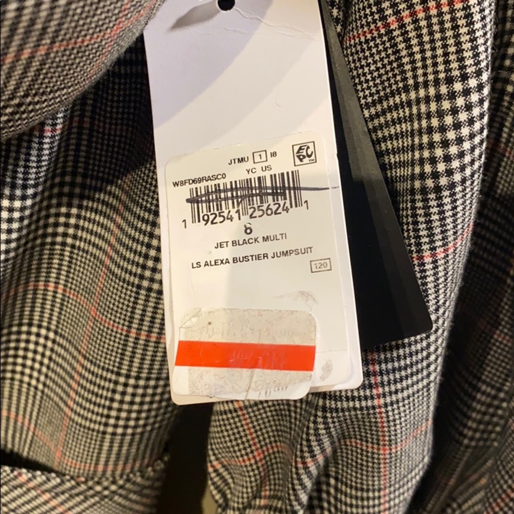 Guess Alexa Bustier Strapless Jumpsuit Women’s Size 8 - Picture 6 of 10